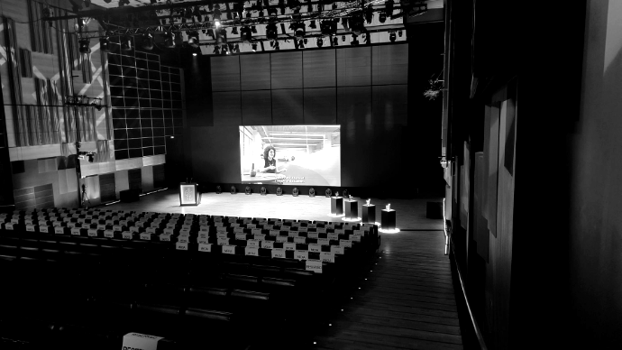 The stage of the Design Europa Awards